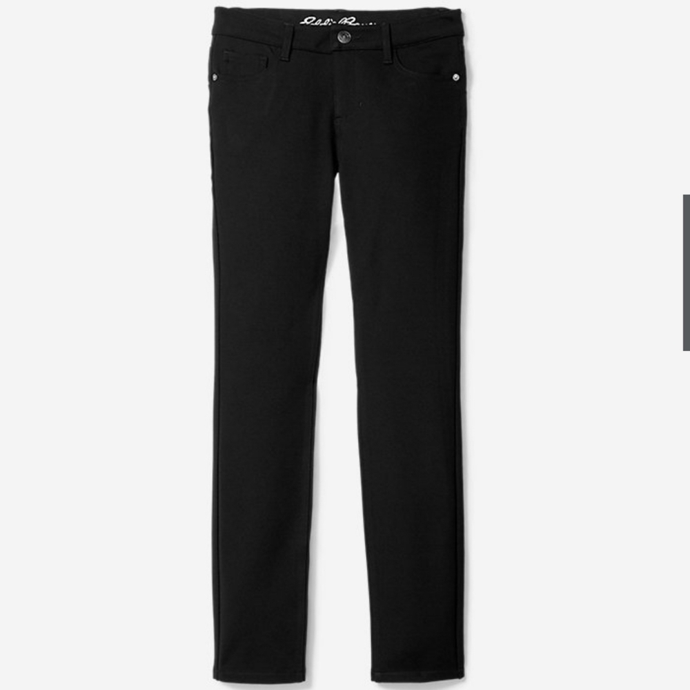NWT Eddie Bauer Girls Stretch Cotton School Pant